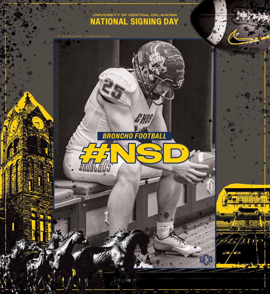 Welcome @HardyBrogan , Broncho Nation! He is a LB from Piedmont, Oklahoma! 2x All Big City and 4x State Qualifier Wrestler. Here is why he chose UCO ' I chose UCO because of the amazing facilities, coaches, and culture.' Welcome him to Edmond #NSD24 #ABN