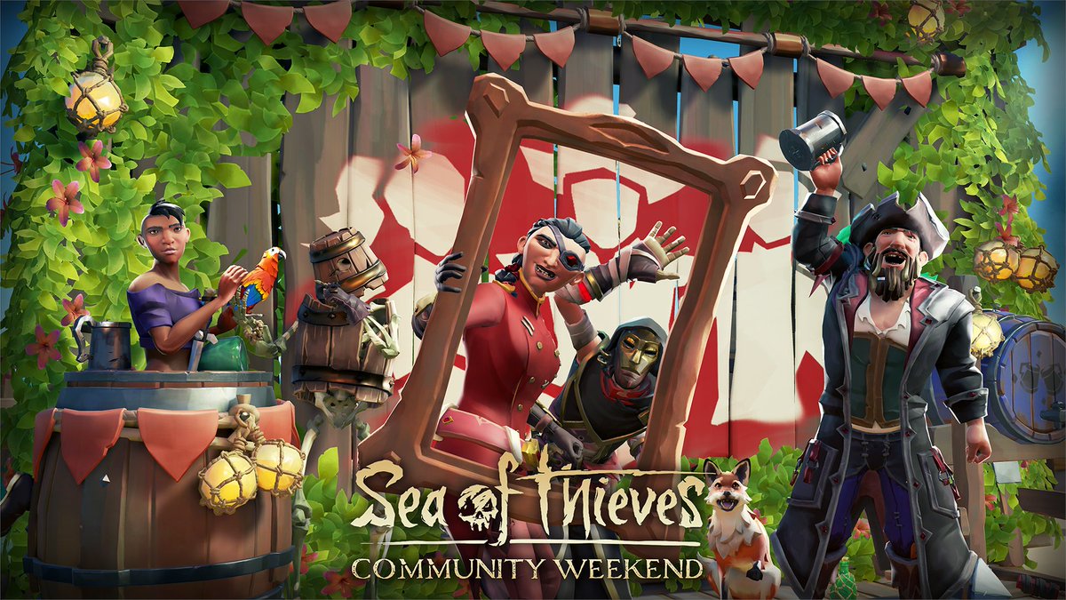 Sea of Thieves Season 11 Community Weekend is taking place from February 24th–26th (11am UTC)! Join us for freebies, boosted rewards and Pop-Up Plunder fun. For more info on this, our next day dedicated to all of you, delve into our announcement article: aka.ms/SoTS11CommWknd