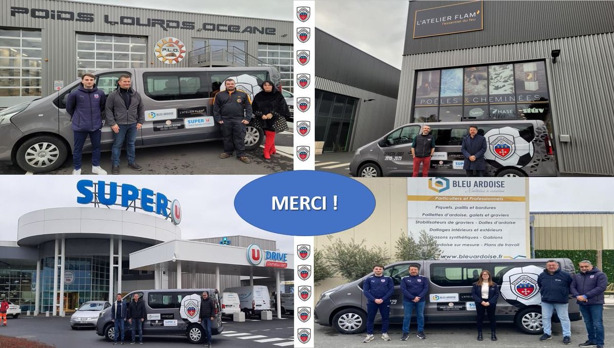 FootStSylvain's tweet photo. Un immense merci à nos partenaires qui nous ont accompagné dans notre investissement pour l’acquisition d’un minibus !
Notamment pour les déplacements de nos équipes en Région et notamment nos jeunes (U17 &amp; U19) !

Allez l’ASSSA ⚽

https://t.co/Fv99zbAnsT 
infos sur le site https://t.co/NfegbdgO9g