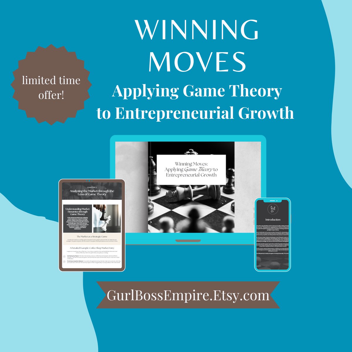laurelizatech's tweet image. Grab this awesome ebook on my Etsy!

GurlBossEmpire.Etsy.com

#gametheory #WorkFromHome  #RoseDay #drakes #etsysale #earnonline #winning #moves