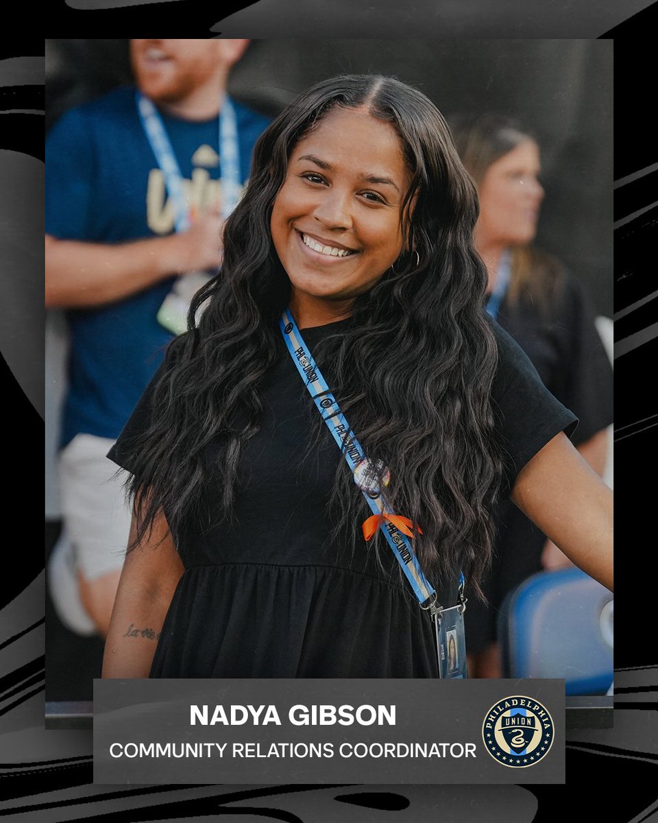 MLS's tweet photo. Nadya, a graduate of Cabrini University, joined the @PhilaUnion in 2020 as an Event Operations intern and made her return to the club in 2022 as a full-time Fan Service Account Representative. Last February, Nadya transitioned to the club's Community Relations department where she manages projects such as Philadelphia Union U-serve and the club's Special Olympics Unified program. Additionally, Nadya holds a place on the Employee Resource Group Leadership Team and is a member of both the Social Engagement and Safety Committees. Nadya's exceptional interpersonal skills help nurture relationships between employees, external organizations, and the local community. Nadya's ability to inspire and motivate our team contributes significantly to the overall success of the club.
