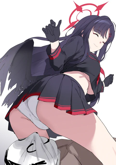 引けたら描くシリーズ ブルアカのイチカ ・・・先生こういうの好きっすね 