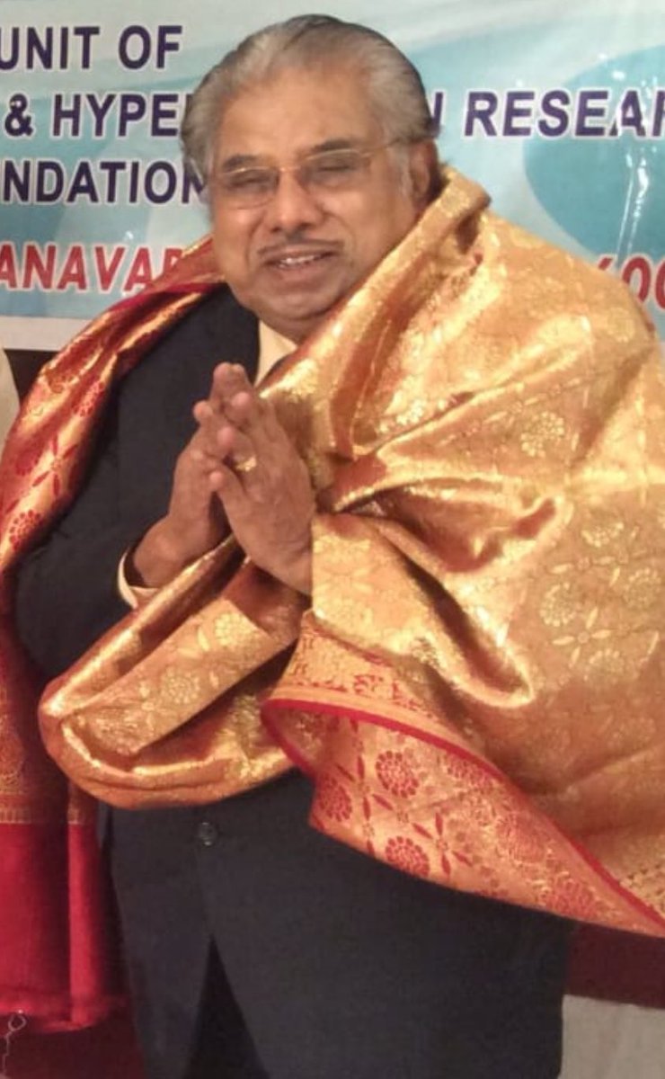 Arvind Canchi (Conjeevaram)๐ฎ๐ณ (@arvindcanchi) on Twitter photo Rest in Peace Prof ๐.๐.๐๐ฆ๐๐ซ๐๐ฌ๐๐ง, Prof Of Nephrology, formerly Head of Dept at <a href="/MMCNephro/">Institute of Nephrology, Madras Medical College</a>.
The First Department of Nephrology was started in December 1971 at the Govt General Hospital and the Premier Institute of Madras Medical College by Prof. ๐.๐.๐๐ฆ๐๐ซ๐๐ฌ๐๐ง Rest in Peace Prof ๐.๐.๐๐ฆ๐๐ซ๐๐ฌ๐๐ง, Prof Of Nephrology, formerly Head of Dept at <a href="/MMCNephro/">Institute of Nephrology, Madras Medical College</a>.
The First Department of Nephrology was started in December 1971 at the Govt General Hospital and the Premier Institute of Madras Medical College by Prof. ๐.๐.๐๐ฆ๐๐ซ๐๐ฌ๐๐ง