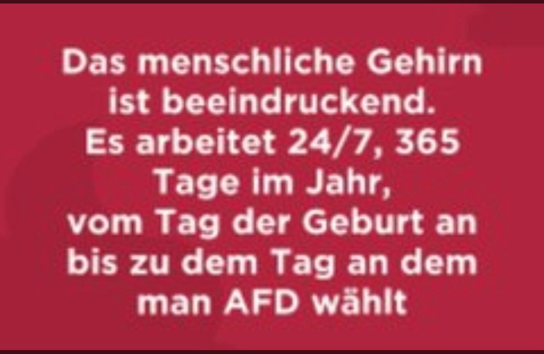 JrgBehlen's tweet image. Kann das so gepostet werden?☝️
#AfDmachtDumm