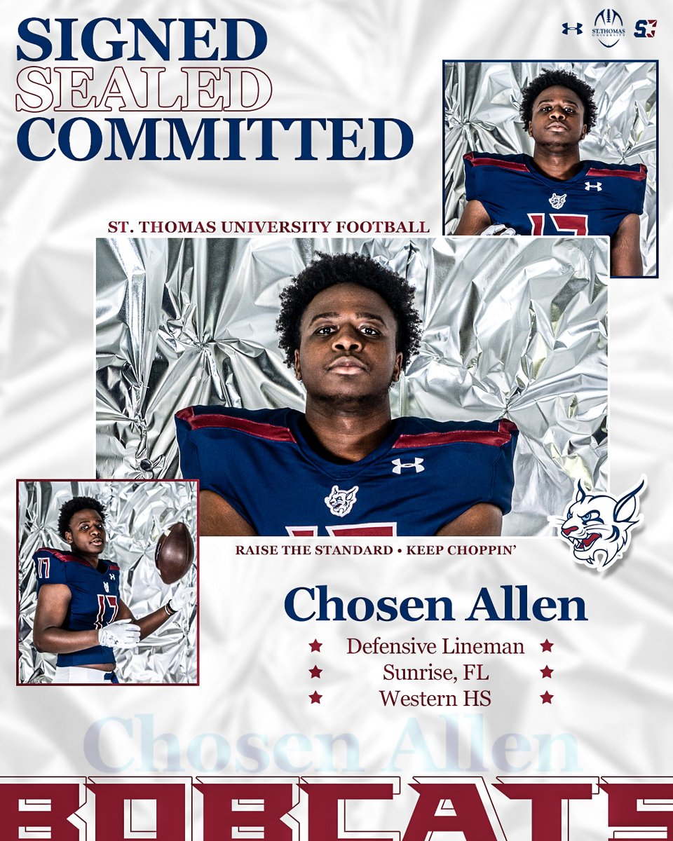 Join us in welcoming the newest Bobcat to the 3️⃣0️⃣5️⃣<a href="/allen_chosen/">Chosen Allen</a> 🌴

#RaiseTheStandard // #STUNSD24Join