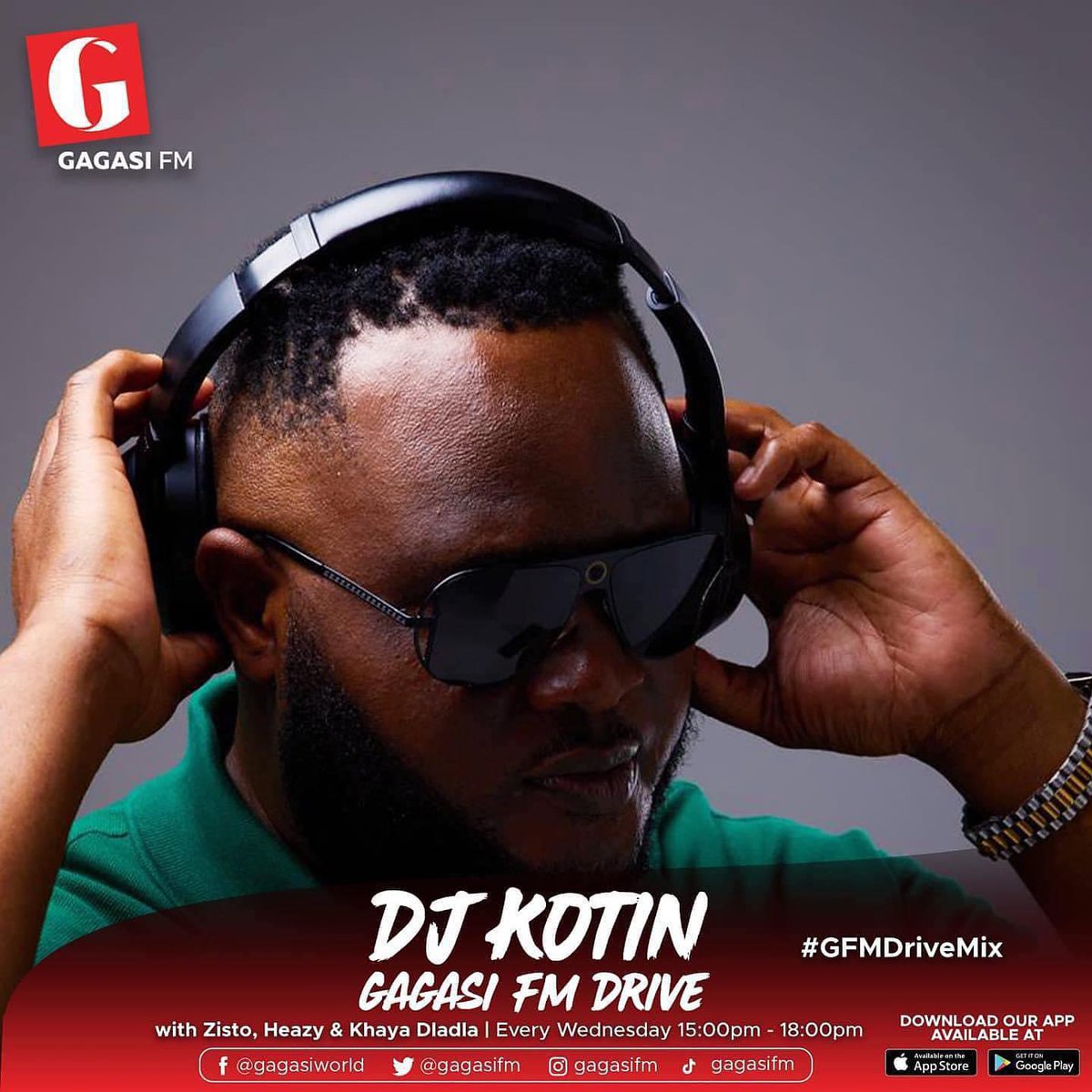gagasifm's tweet photo. Gagasi Fm Mix -🎚

In the mix today – DJ KOTIN
 
DJ KOTIN is our Wednesday Resident DJ. 🔥👌

#GFMDriveMix
#GFMDrive
#GagasiFM https://t.co/Tl8Nj0VLN3