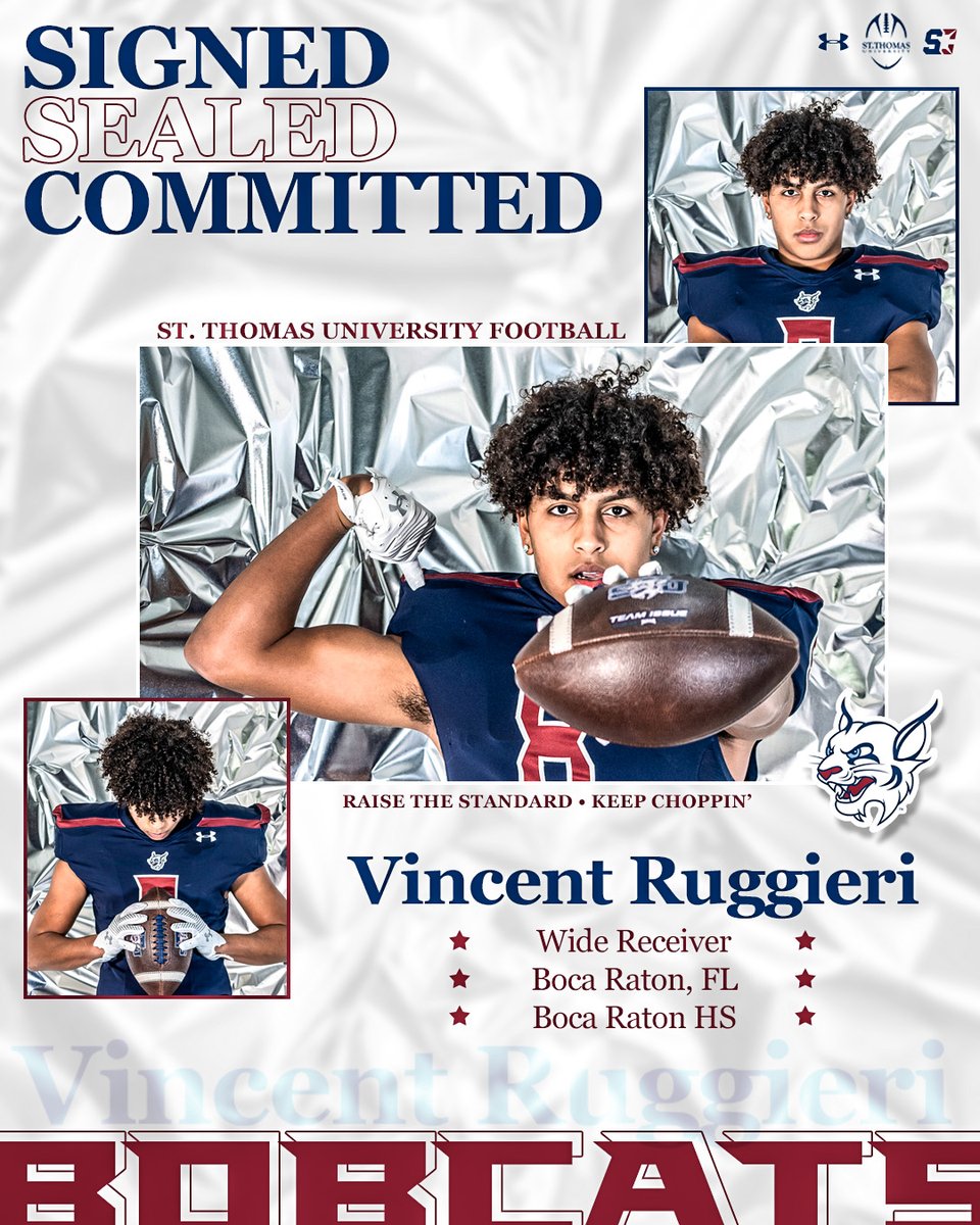 Join us in welcoming the newest Bobcat to the 3️⃣0️⃣5️⃣<a href="/Vincent_Rugg06/">Vincent Ruggieri</a>🌴

#RaiseTheStandard // #STUNSD24Join