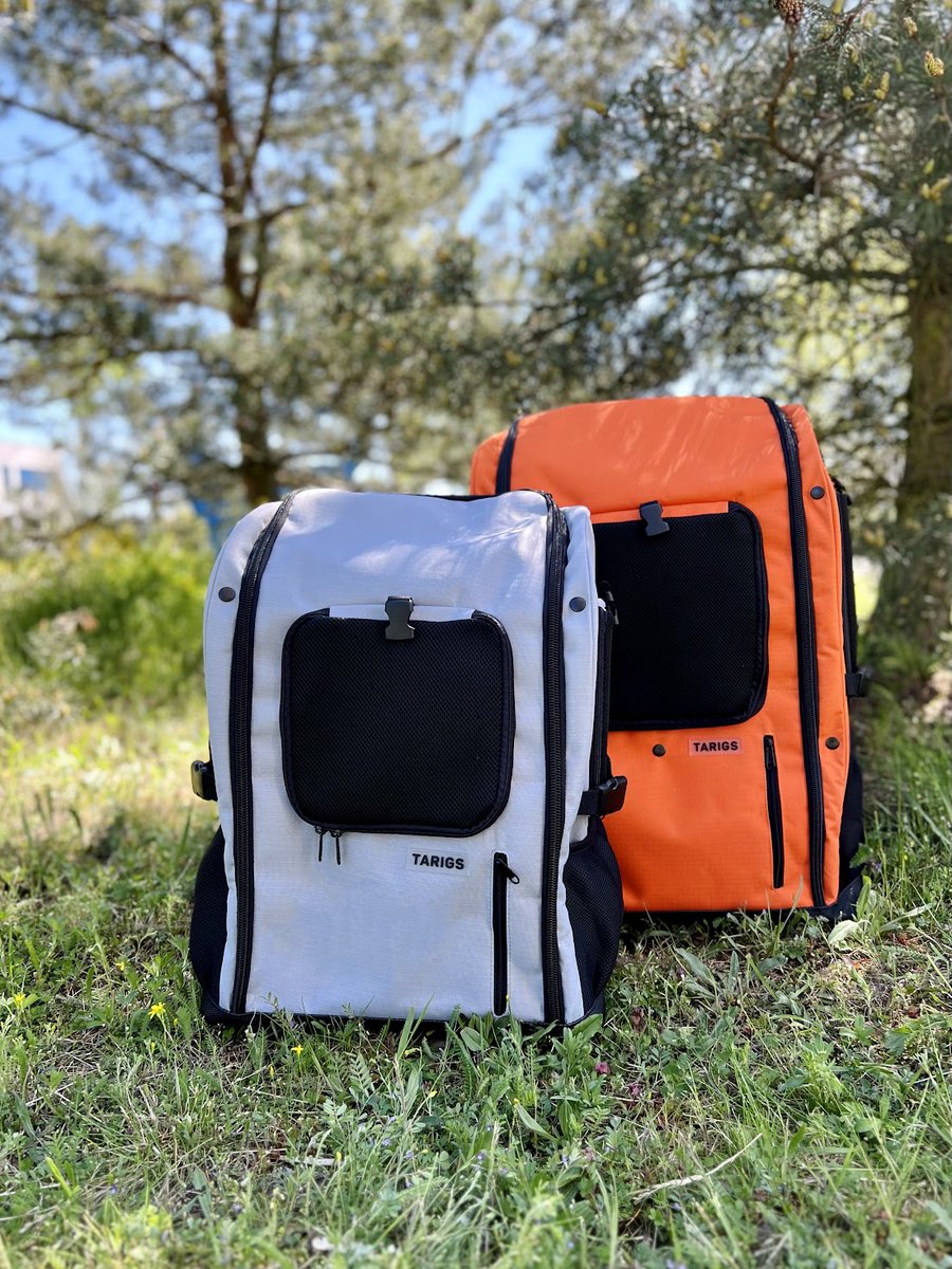 tarigsde's tweet photo. Es wird bunt!
Unser PeakStone Backpack ist wieder in den Farben 
Pearl Gray und Pumpkin Orange verfügbar! 🤍🧡
https://t.co/2WHdMxufXT #tarigs #neu #hunderucksack https://t.co/4B07SY2ayi