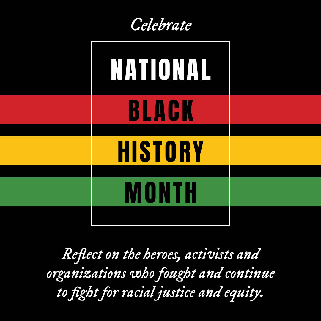February marks National Black History Month, a time to honor and celebrate the invaluable contributions and achievements of Black individuals throughout history. Let's use this month to reflect, learn, and uplift Black voices, stories, and legacies.