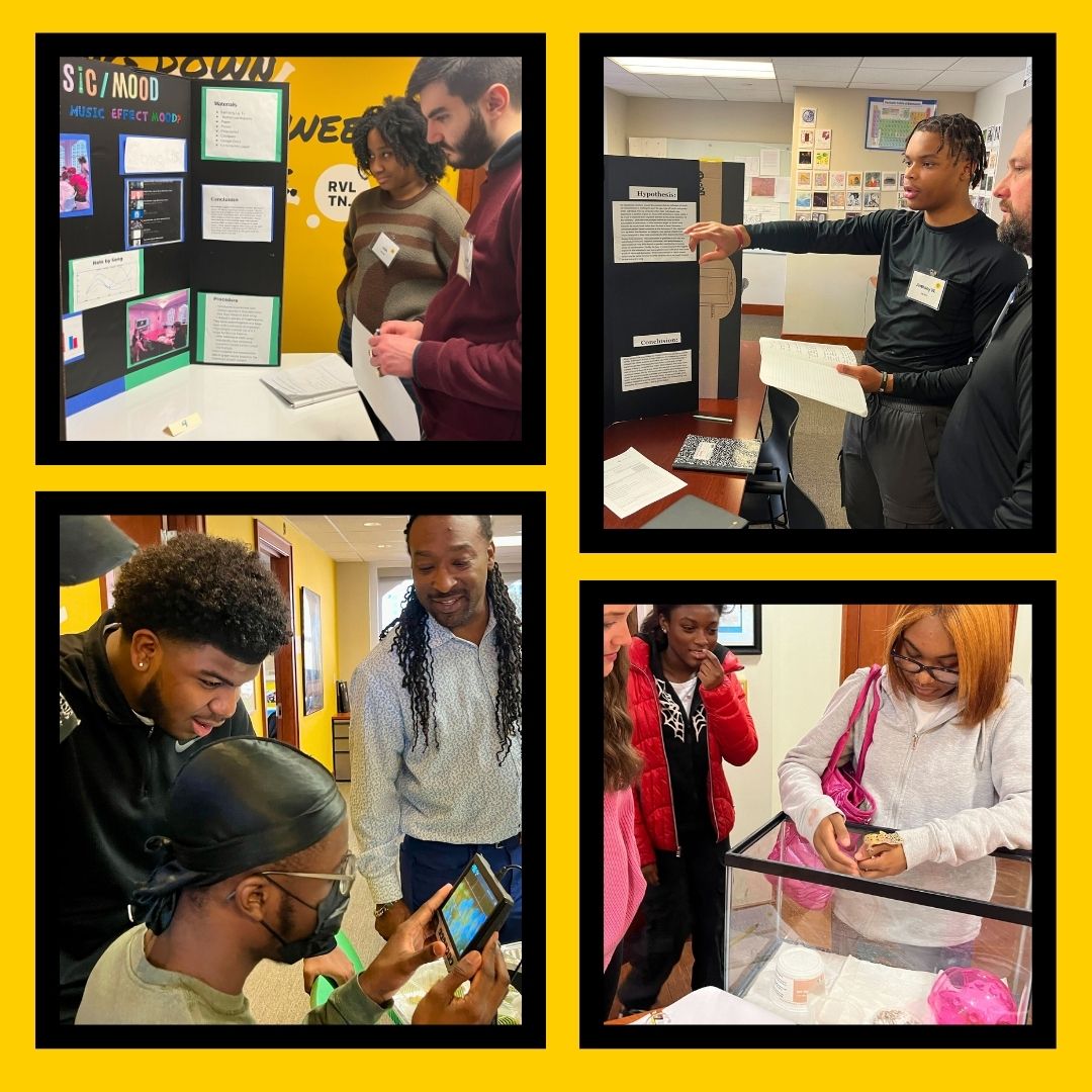 A peek into Revolution School's recent Science Fair!