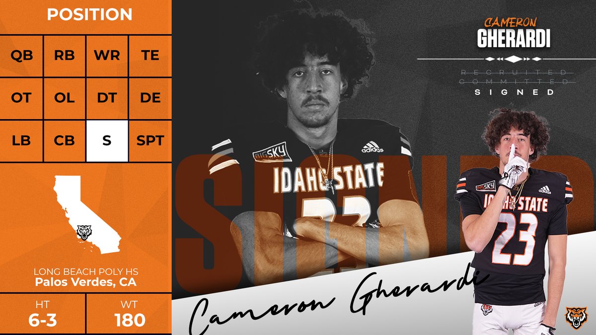 From CA ➡ ID Adding to our Safeties! #IdahoSTATE // #RoarBengalsRoar