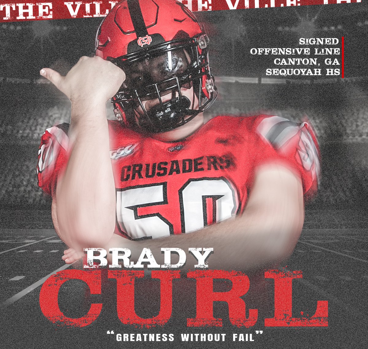 Welcome to The Ville!! @brady_curl‼️ #NSD24 | #2THEVILLE4