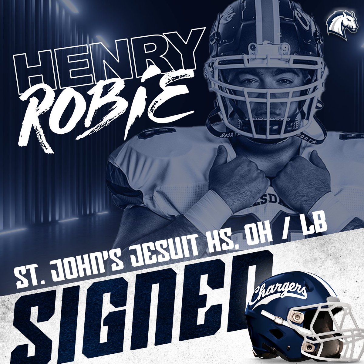 Hillsdale_FB's tweet photo. Welcome to Hillsdale Football!

✍️ Henry Robie
🏈 LB
✖️ @HenryRobie3
🏫 Toledo, OH ➡️ Hillsdale, MI

#NSD24 #ChargeOn https://t.co/FyYb6FeAja