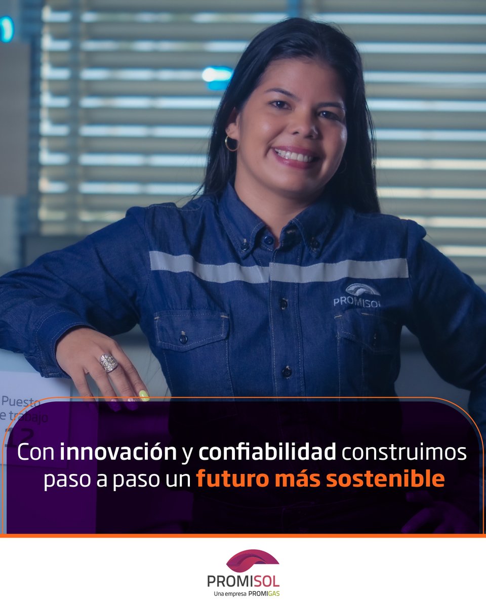 Promisoloficial's tweet photo. ¡Nuestro #TalentoPromisol se destaca por su innovación!
En Promisol trabajamos por construir un futuro más sostenible, por eso le seguimos apostando a la innovación junto a nuestro equipo.
Somos Energía que Impulsa Desarrollo
#Promisol #Innovación #TalentoPromisol https://t.co/xyHLtL37QL