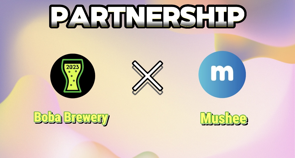 🤝Partnership & #TokenAirdrop🤝 Brewery is thrilled to announce the partnership with @mushee_io, a decentralized ecosystem focusing on assets, identity, and socializing🚀 💸70,000,000 #memecoin #Giveaway💸 ✅Follow both ✅RT+Like+Tag 3 frens ✅Leave your EVM wallet address👇