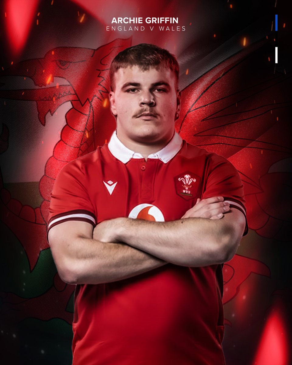 𝐈𝐧𝐭𝐞𝐫𝐧𝐚𝐭𝐢𝐨𝐧𝐚𝐥 𝐰𝐚𝐭𝐜𝐡: Archie Griffin in line for Welsh debut 🏴󠁧󠁢󠁷󠁬󠁳󠁿

Congratulations to Bath Rugby's Archie Grffin who has been selected for Wales in their game against England this weekend.

Da iawn Archie 💙