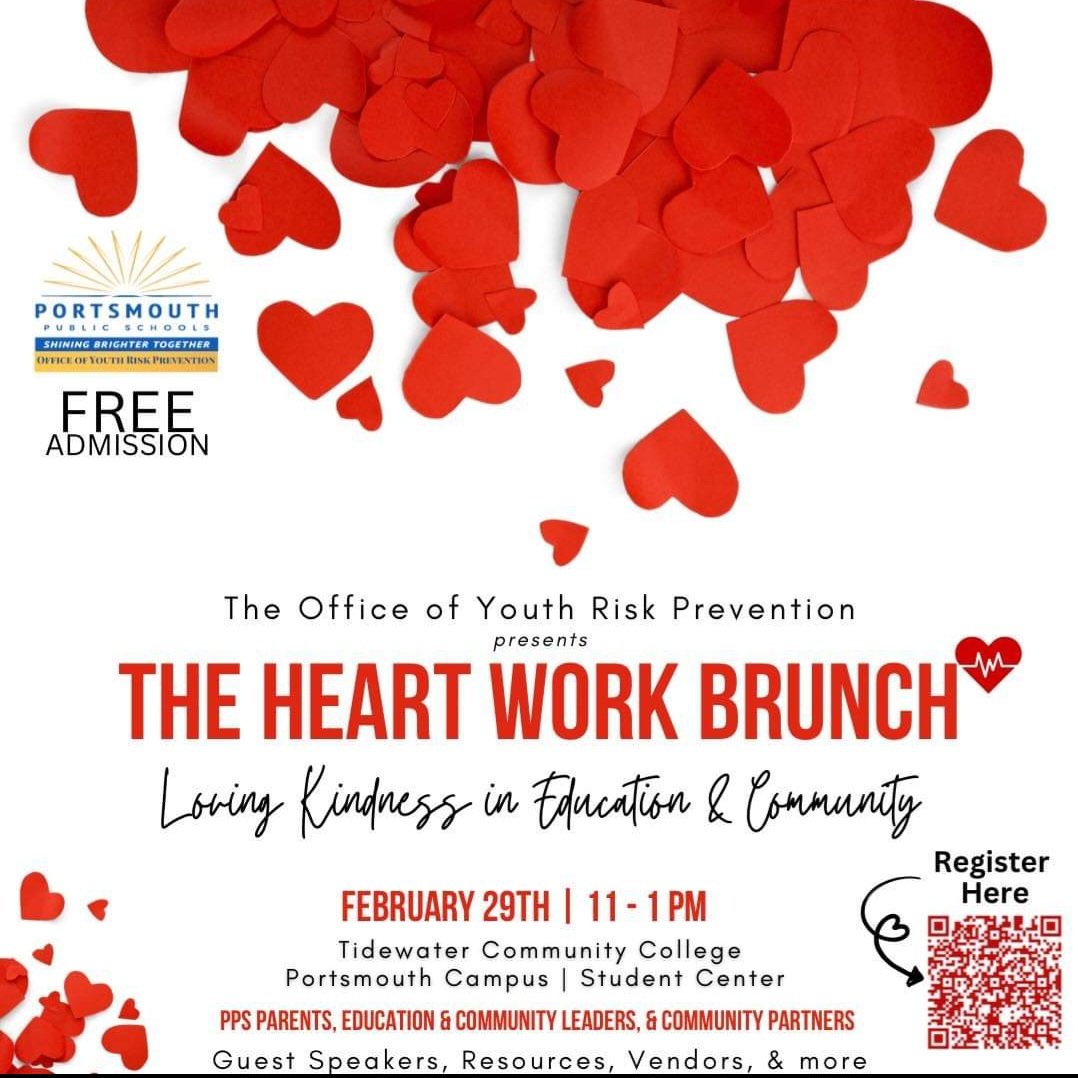 The Heart Work Brunch!!! @ebracyPPS @cardellpatillo @PortsVASchools