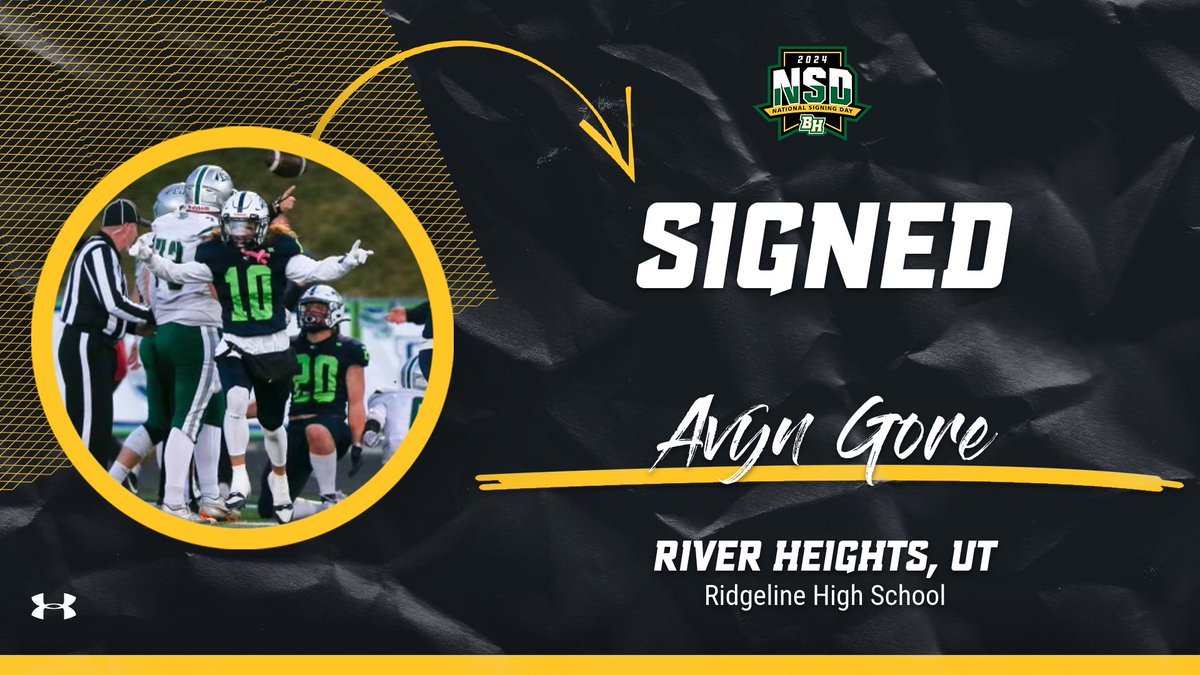 BHSUFB's tweet photo. The next Yellow Jacket that chose to #PlayInTheHills is Avyn Gore! @AvynGore 
#WEoverME

🏈: SAF
📏: 6'
⚖️: 165
📽️:https://t.co/G1CDi1JNEA https://t.co/tdK3oDg9rj