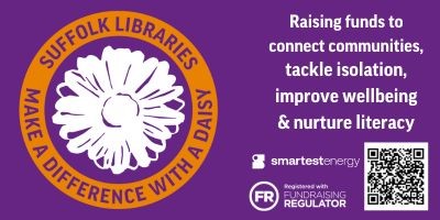 Help us to create a huge daisy chain symbolising the community and raise vital funds for @suffolklibraries Spadge Hopkins, is creating the metal daisies in return for a £50 donation you'll receive a metal daisy &amp; an authentication certificate. #fundraiser #MakeADifference