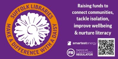 Help us to create a huge daisy chain symbolising the community and raise vital funds for @suffolklibraries Spadge Hopkins, is creating the metal daisies in return for a £50 donation you'll receive a metal daisy & an authentication certificate. #fundraiser #MakeADifference
