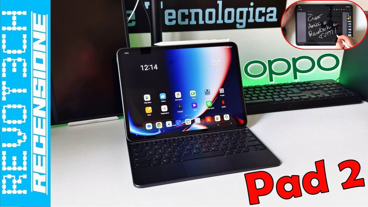 CeotechI's tweet photo. Oppo Pad 2 Review: Audio, Display e Prestazioni di Altissimo Livello
#ColorOS14 #DolbyAtmos #DolbyVision #MediaTekDimensity9000 #Oppo #OPPOPad2 #OPPOPad2SmartTouchpadKeyboard #OPPOPencil #Review #SuperVOOC67W #Tablet #Tech #Tecnologia #VideoRecensione
https://t.co/BEkoVBRKbY https://t.co/oev9rOsvRV