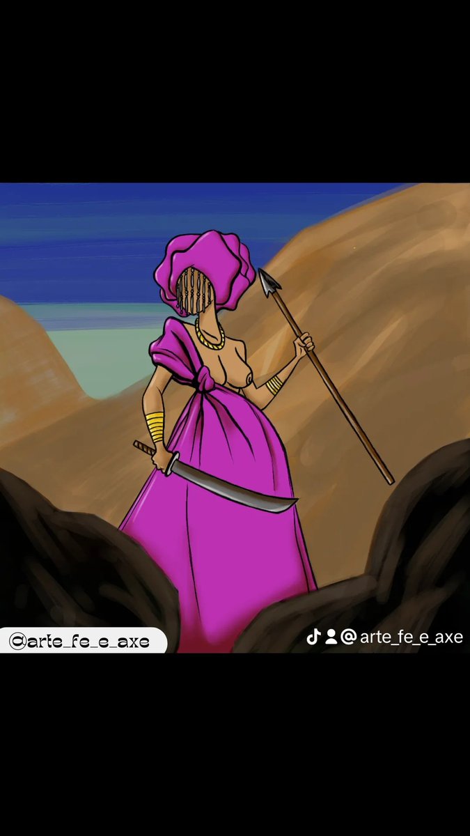 edevandroborges's tweet photo. #obá #orisa #orixa #artefeeaxe #batuquers #umbanda #candomblé #obaxire #arte #artedigital #artistadigital #artist #viral #foryou #fyp #ancestralidadeafricana https://t.co/VSxyQqRV8a