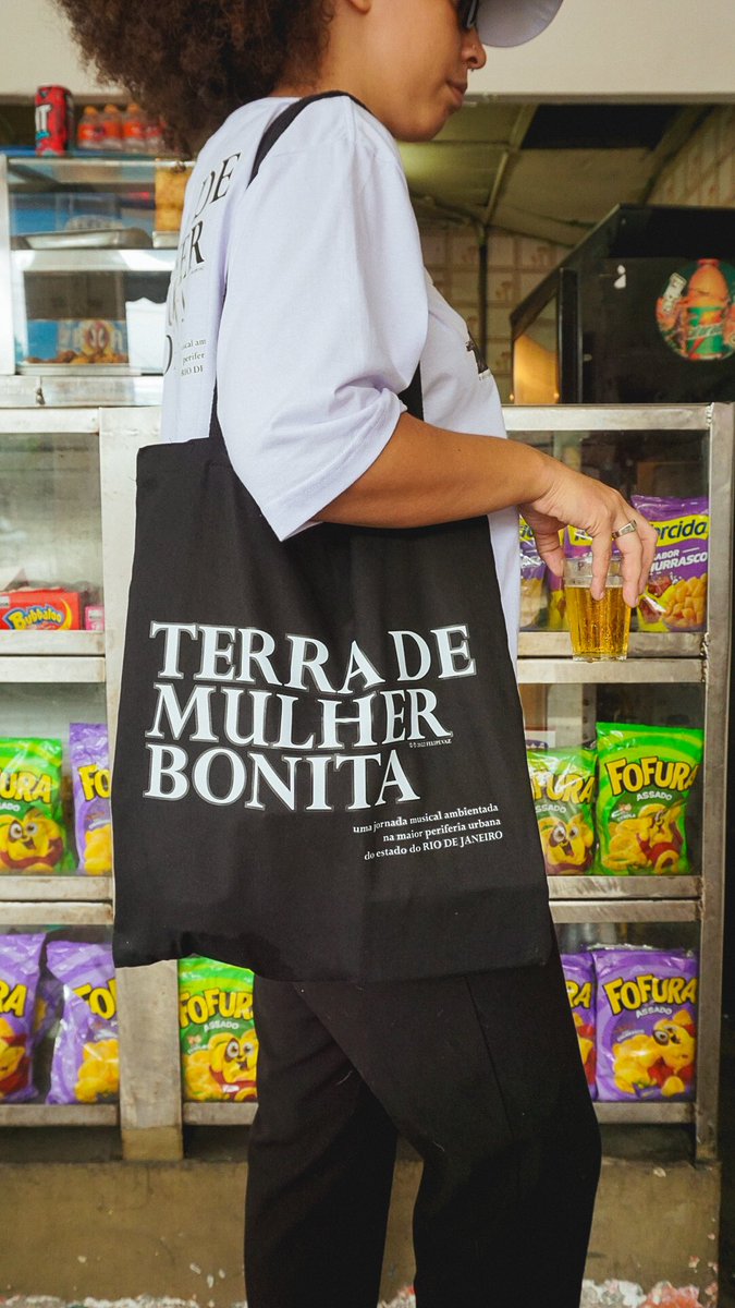 A ecobag mais querida do Brasil está finalmente disponível para venda!

Ecobag “TERRA DE MULHER BONITA”
TdMB Merch Drop #01

💸 R$: 65,00

Para mais detalhes e pedidos: instagram.com/terrademulherb…