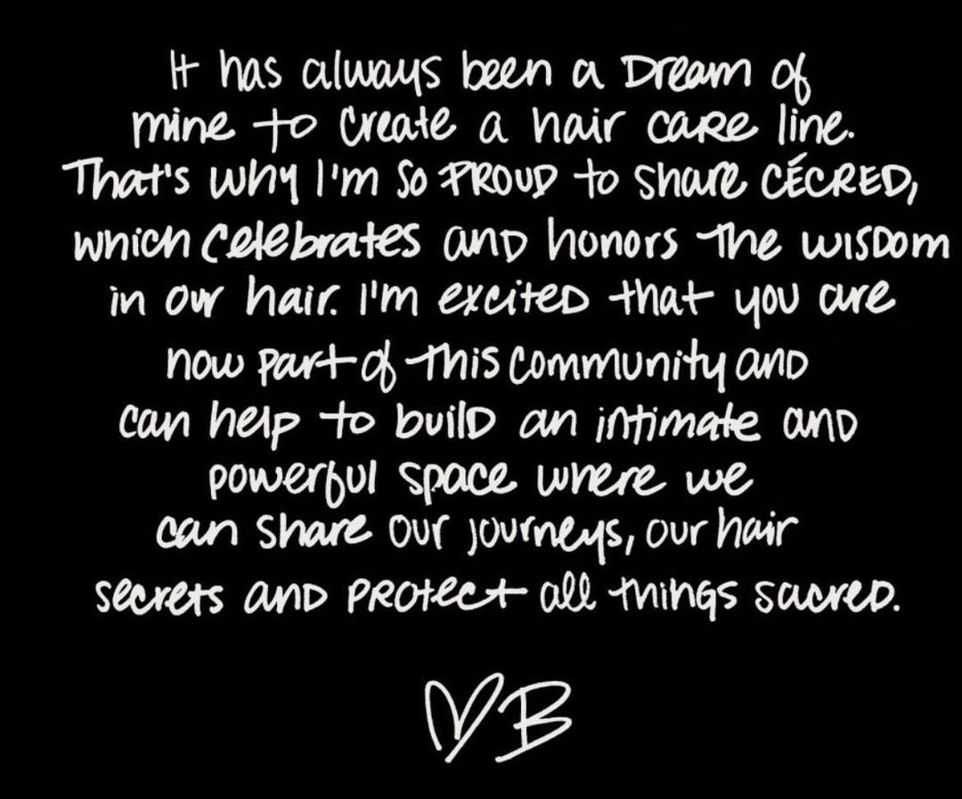 beyoncegarden's tweet photo. beyoncé shares a heartfelt message to announce her hair care brand😭🥹 https://t.co/kIQ0VzxrmL