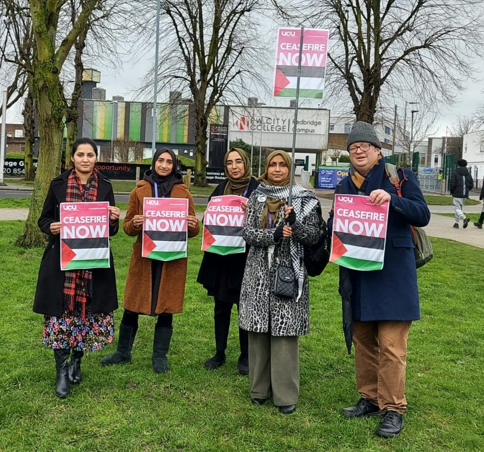 #StandWithGaza Redbridge NCC <a href="/ucu/">UCU</a>