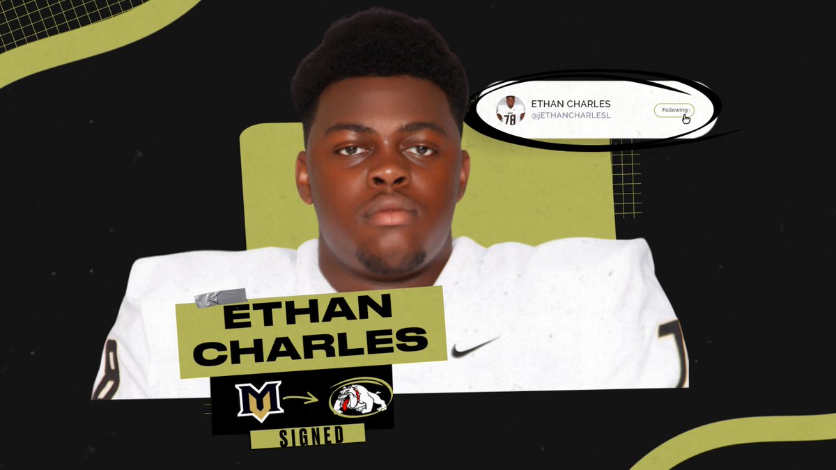 Ethan Charles is officially a GMC Bulldog! Congrats to @EthanCharlesL and @GMC_Football. #ATTACK23