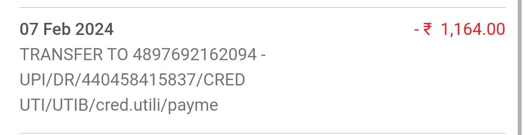 Anshuman_Artist's tweet photo. @NammaBESCOM Hi I have paid in the wrong through @CRED_club   account kindly help and refund my amount back.
Please find the transaction details attached. https://t.co/IvhIaJwaee