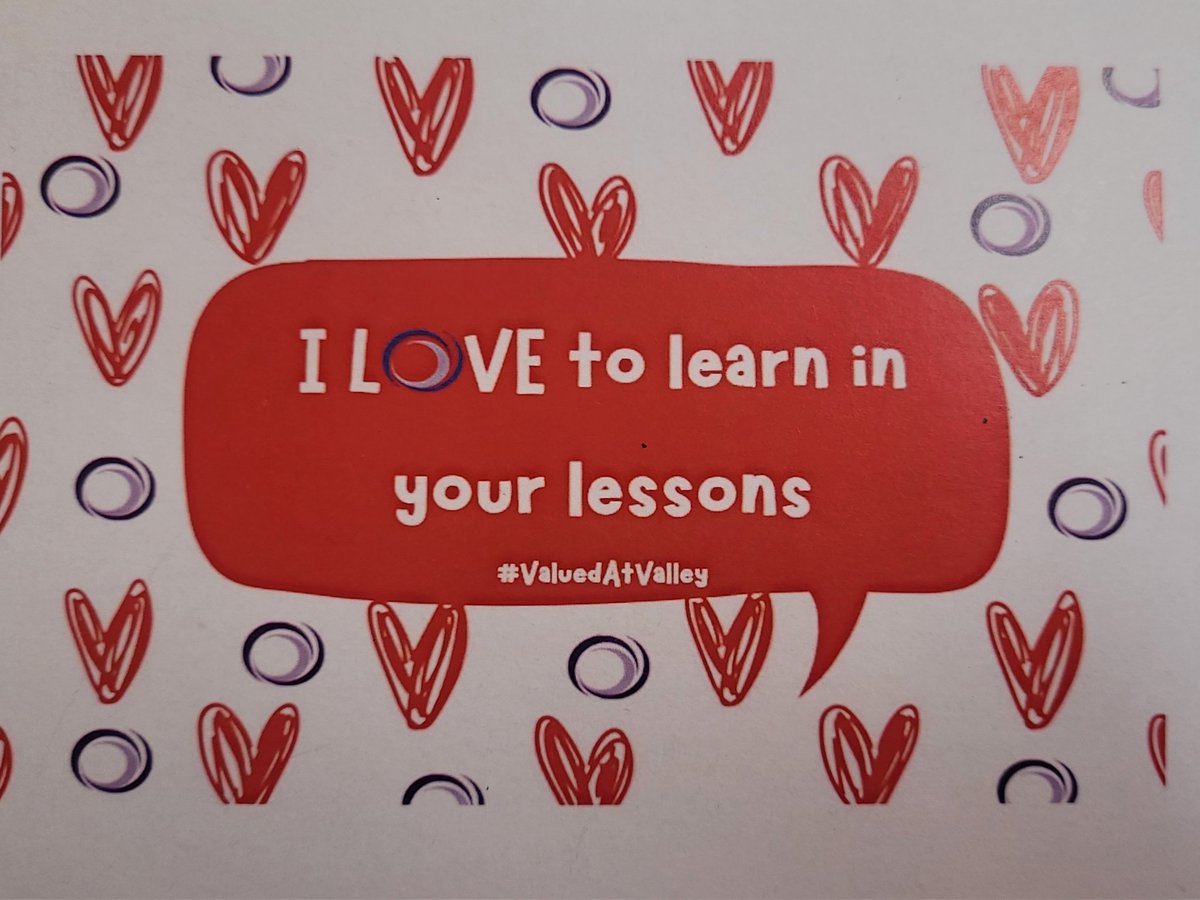 Outwood_Valley's tweet photo. We LOVE to learn at OAV. Lots of thank you cards being delivered to staff today. @OGATSouthRVP #LoveToLearn #ValuedAtValley #ThirstForLearning https://t.co/JdKT5N9rU3