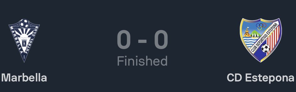 💪🚀<a href="/HugoRguez89/">Hugo Rguez</a> y <a href="/R_deVicente/">Rafa de Vicente</a> suman un punto con el <a href="/marbella_fc/">Marbella FC</a> frente al <a href="/CDEstepona/">C.D. Estepona</a> de <a href="/manuviana11/">Manucho</a> 🚀💪