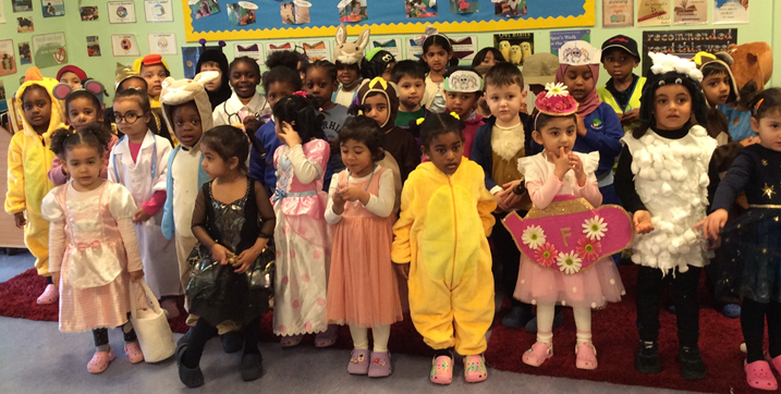 We had a great time celebrating Nursery Rhyme Day today!
