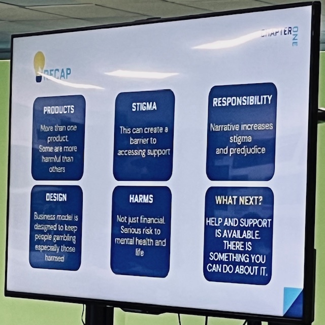 Manchester Housing Providers’ Partnership (@yourmhpp) on Twitter photo Thought provoking,informative and emotional presentation for MHPP members on Gambling Harms by Catherine Wilson from <a href="/GambleWithLives/">Gambling with Lives</a> for Chapter One. Thanks to Mike Glennon <a href="/MyGreatPlace/">Great Places Housing Group</a> for hosting and Naaira Zaman from Public Health for organising <a href="/ManCityCouncil/">Manchester City Council</a> Thought provoking,informative and emotional presentation for MHPP members on Gambling Harms by Catherine Wilson from <a href="/GambleWithLives/">Gambling with Lives</a> for Chapter One. Thanks to Mike Glennon <a href="/MyGreatPlace/">Great Places Housing Group</a> for hosting and Naaira Zaman from Public Health for organising <a href="/ManCityCouncil/">Manchester City Council</a>