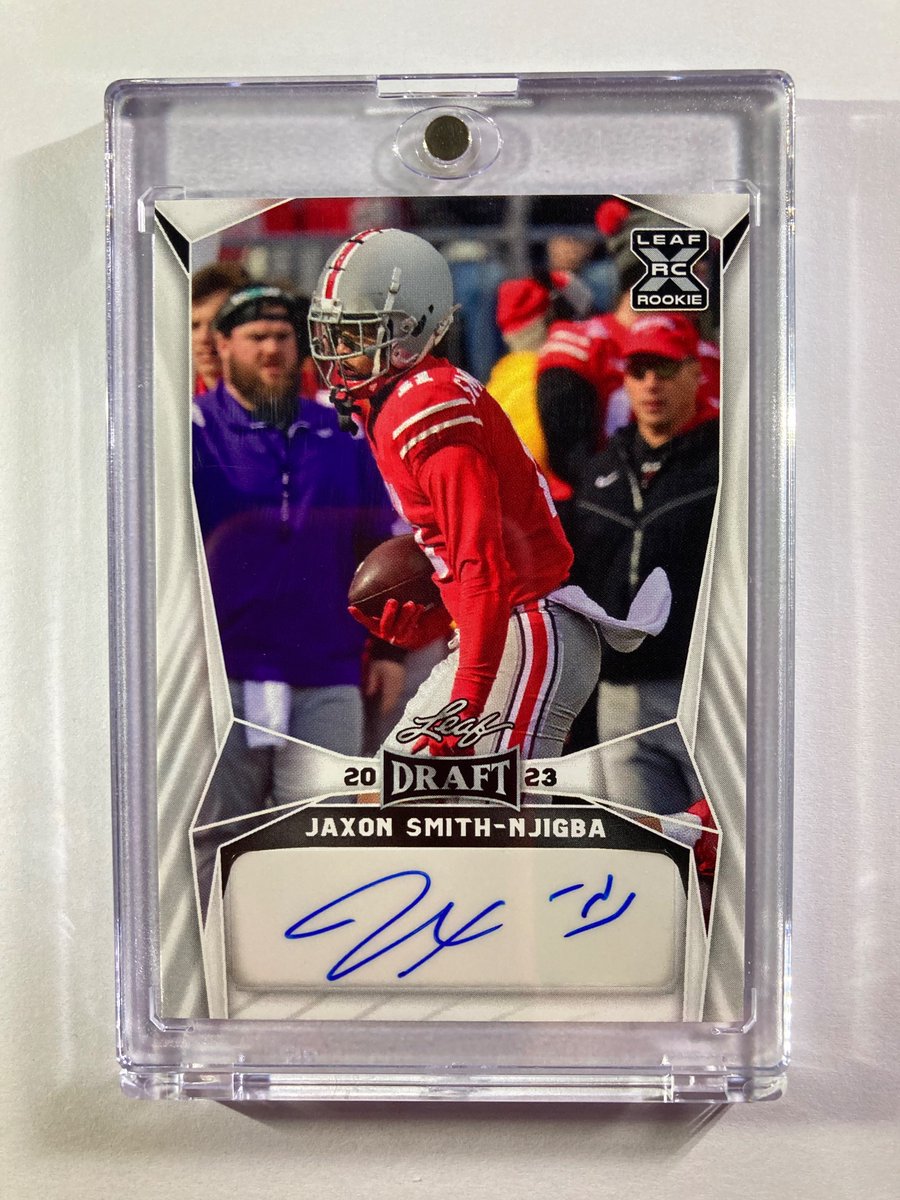 1218Sports's tweet image. 🎁Super Bowl Giveaway🎁

Winner Announced Wednesday

🔥Jaxon Smith-Njigba Leaf Draft Auto Rookie Card

To enter
1. Follow
2. Retweet
3. Like