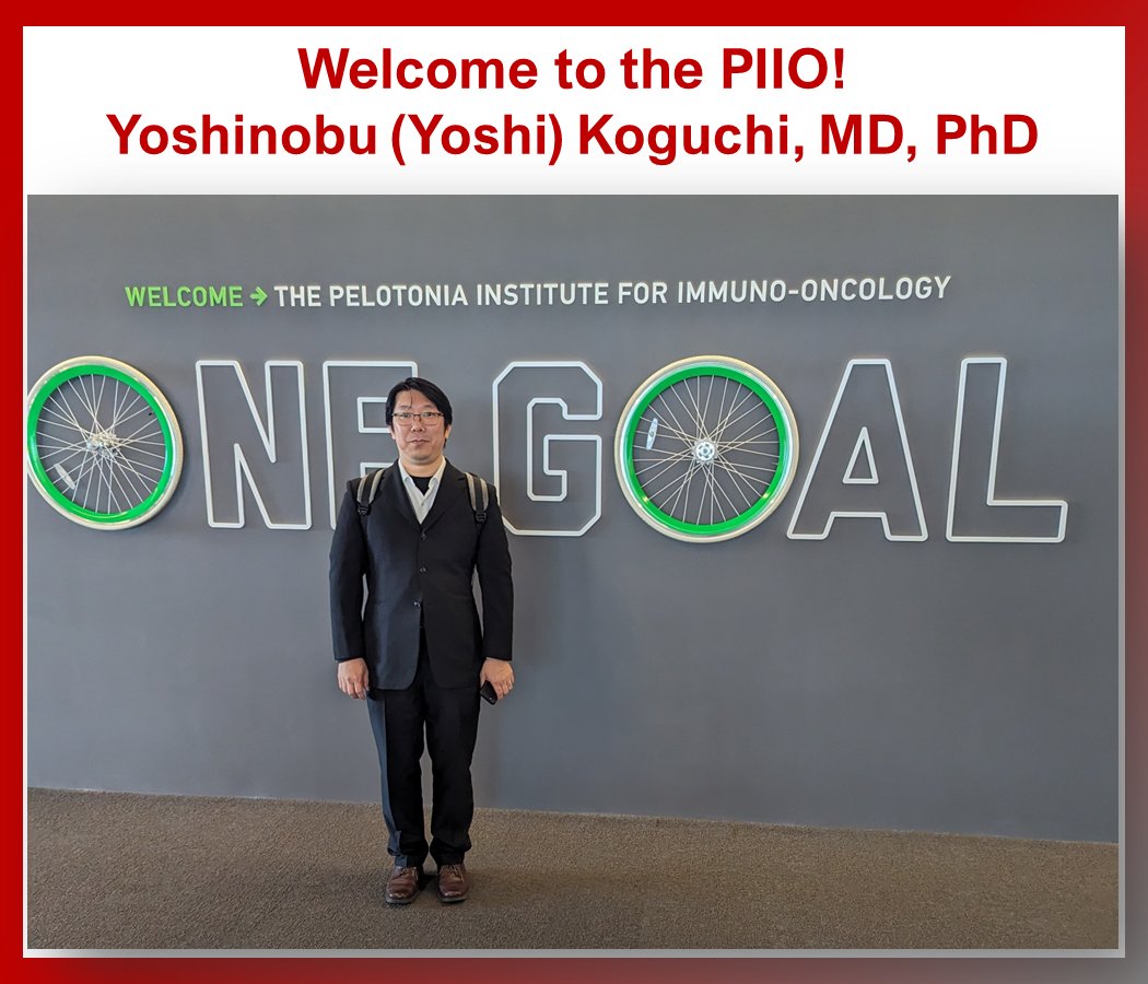 OhioStatePIIO's tweet photo. We welcome Dr. Yoshinobu (Yoshi) Koguchi to the #PIIO and @OhioStateMedOnc. Dr. Koguchi has been appointed Co-Director of Clinical Research, #ImmuneMonitoring & Discovery Platform. Dr. Koguchi will work with fellow co-directors to elevate the IMDP nationally & internationally. https://t.co/TSrhex60oy