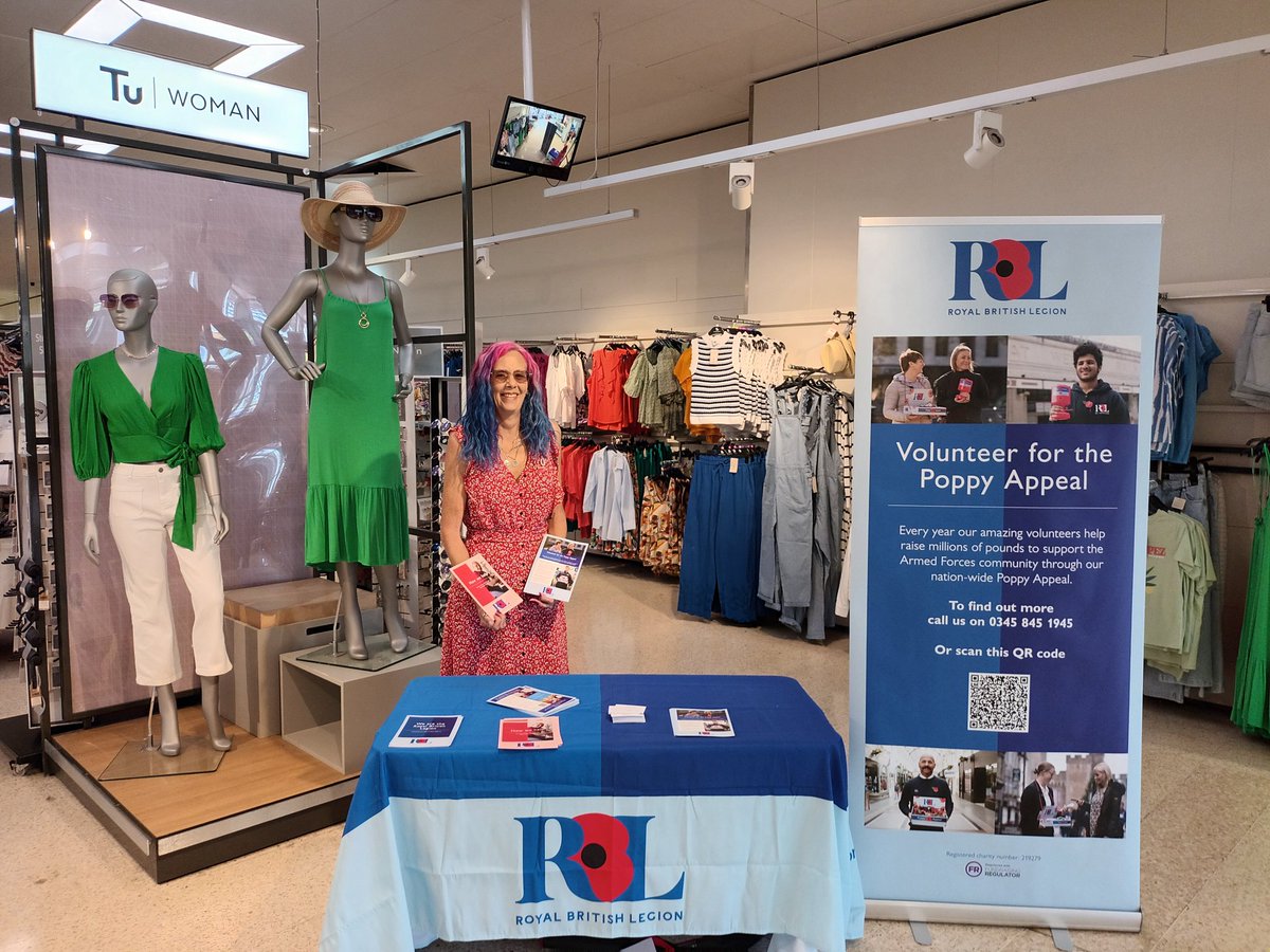 A new year, a new interest? The Royal British Legion Poppy Appeal Team will be at Clifton Down Shopping Centre in Bristol tomorrow morning, looking for volunteers to help with their all year round fundraising. So come along and have a chat! 😀