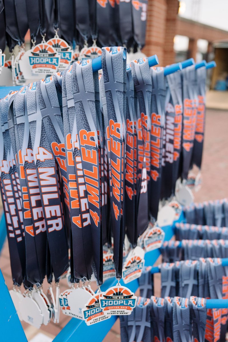 DaytonHoopla's tweet photo. Run, walk, or crawl, come enjoy four miles of fun with us on Sunday, March 17 at The Big Hoopla 4 Miler! Every participant gets race tee, custom finisher medal, post-race food, and more.
Don't miss it! Register now: https://t.co/L5AAYCupcs
#rundayton #TheRoadStartsHere https://t.co/ARai0Fvczu