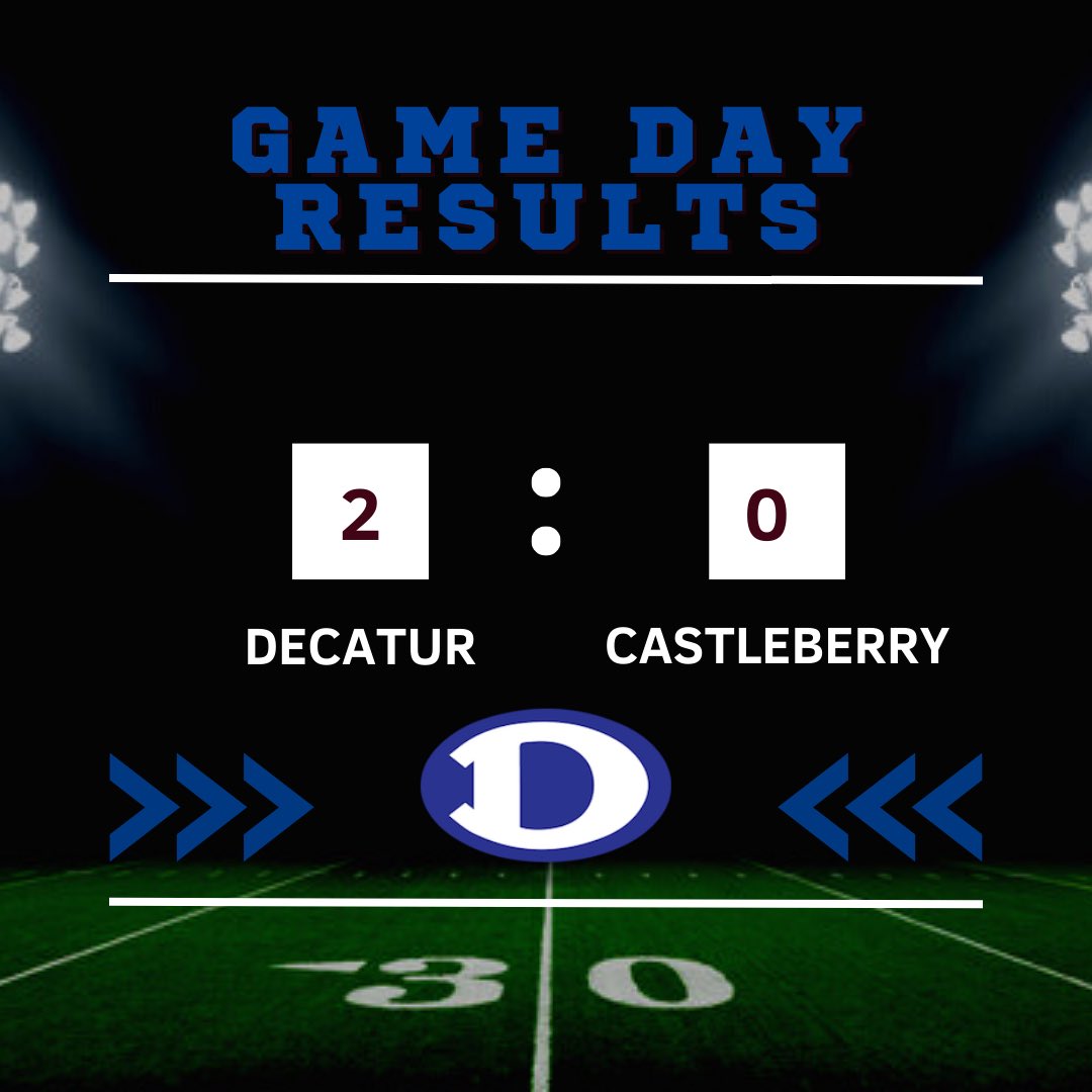SoccerLadyEagle's tweet image. The girls locked it down with a shutout against Castleberry last light. If you weren’t there you missed a great game. 

Decatur’s 2 goals were scored by Andie May. #DecaturLadyEagles #EaglePride