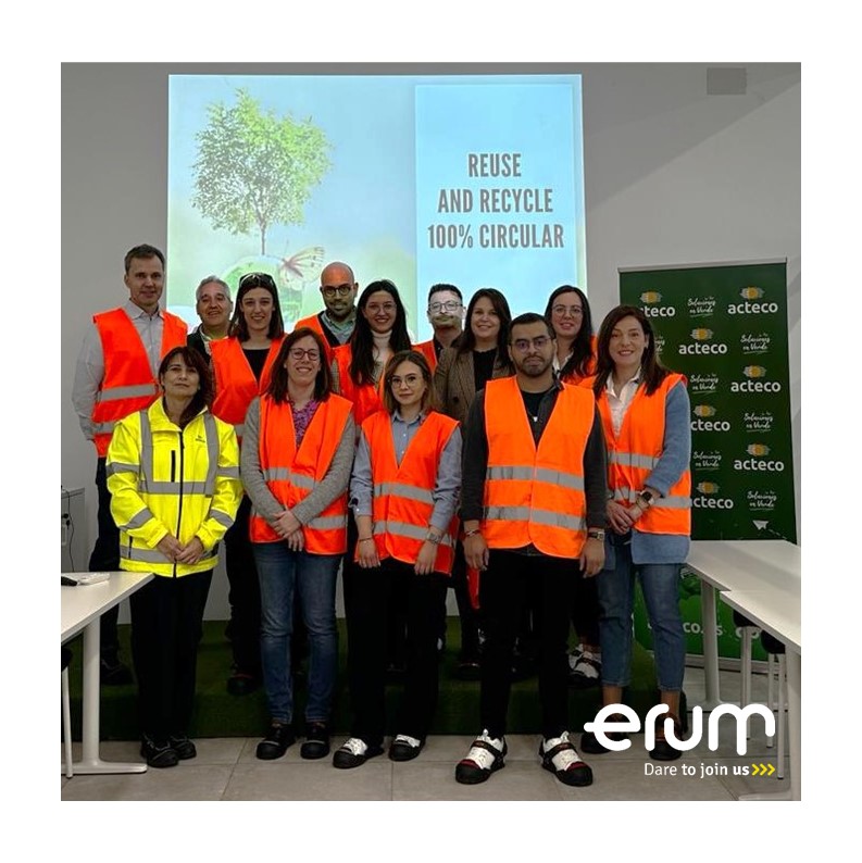 Visita  de los Business and Financial Controllers de nuestras filiales de #ErumPoland, #ErumTurkey y @ErumMaroc
Tuvimos la oportunidad de mostrarles las instalaciones de <a href="/Actecosl/">ACTECO</a>, donde trabajamos en la gestión y reciclaje de residuos de manera sostenible