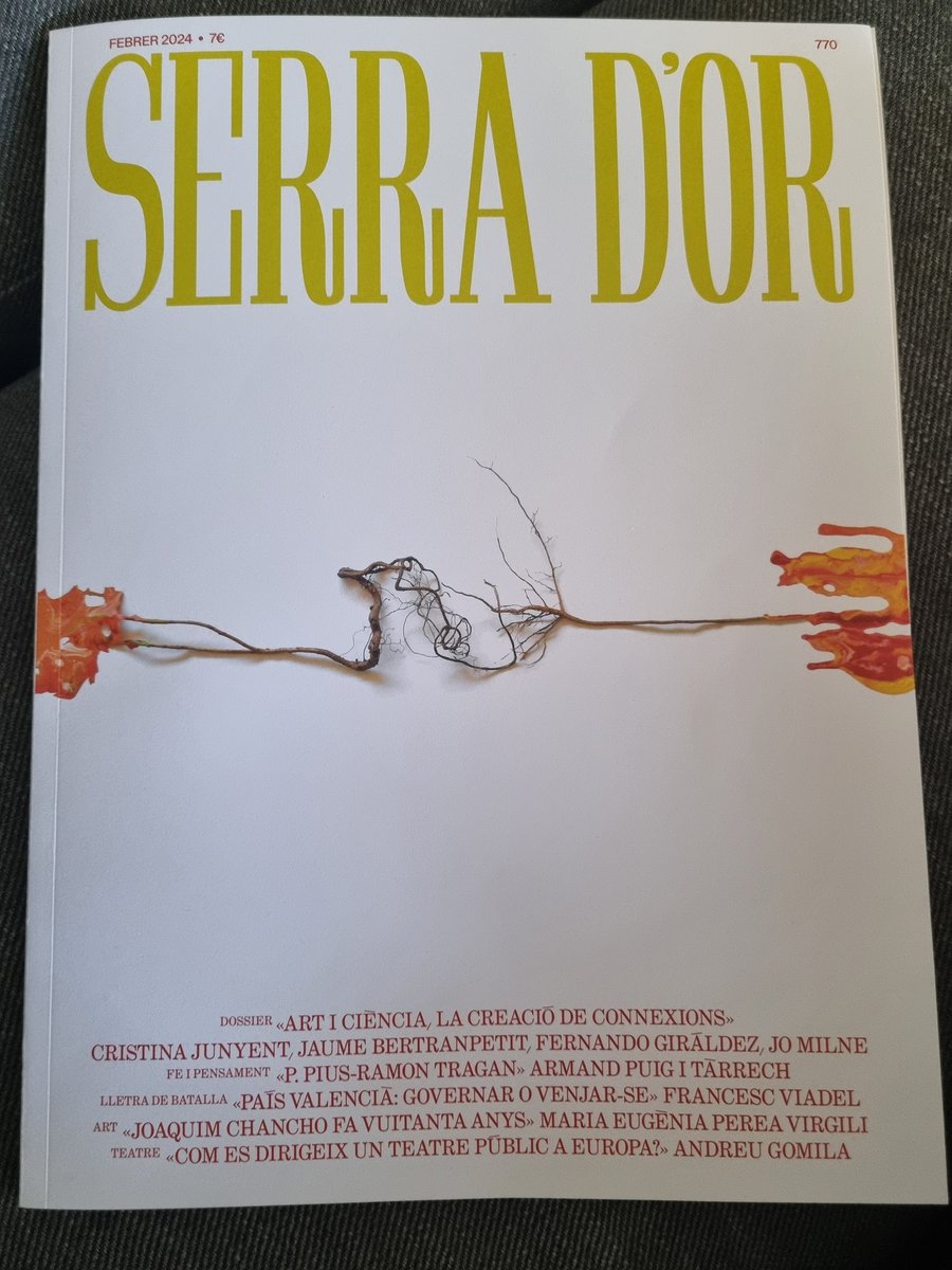 Al número de febrer de @serra_dor s'ha publicat un nou panorama LIJ titulat 'Llibres per a infants i adolescents: navegar en un mar de publicacions'. Hi destaco premis, algunes novetats i una reflexió sobre la reedició dels còmics de Massagran👇