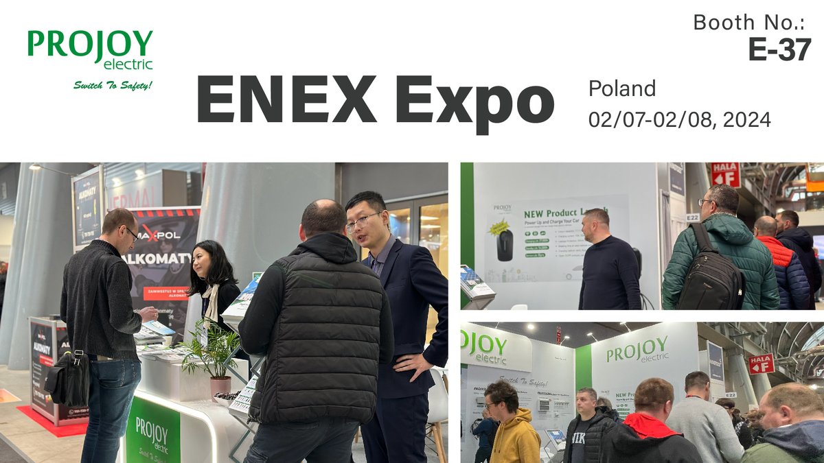 ProjoyElectric's tweet image. Day One at #enex, Here are the highlights of specific products that we are showcasing, feel free to visit us at booth E-37 to chat with our experts! #rsd #electricbox #microinverter #solarenergy
