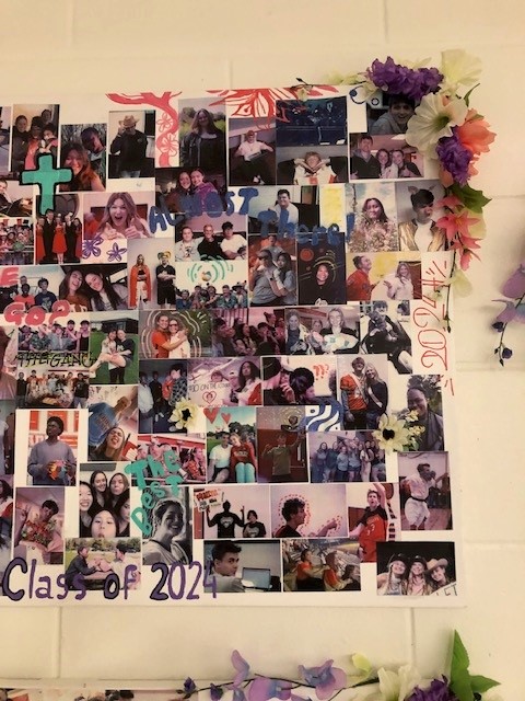 Spreading a little Sunshine! Senior Thi Anh (Sunshine) Nguyen created a labor of love for the Class of 2024. With exceptional artistic skill, she's  spread love at SCLA since she started in 2019. God bless you Sunshine! #WeAreStCroix