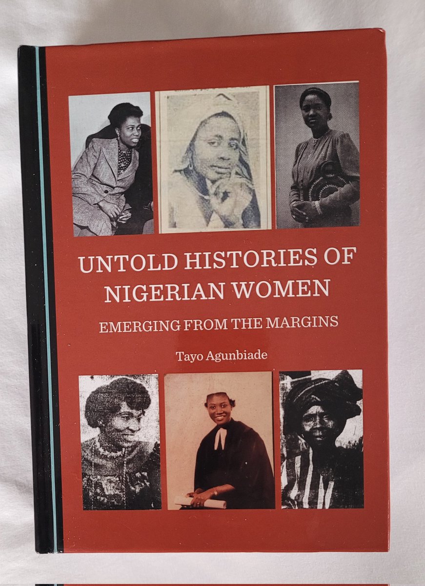 This is a pioneering study of the women who shaped #Nigerian history. @omotayoagunbiad has done them proud. One for #WomensPrize Non-Fiction longlist @WomensPrize