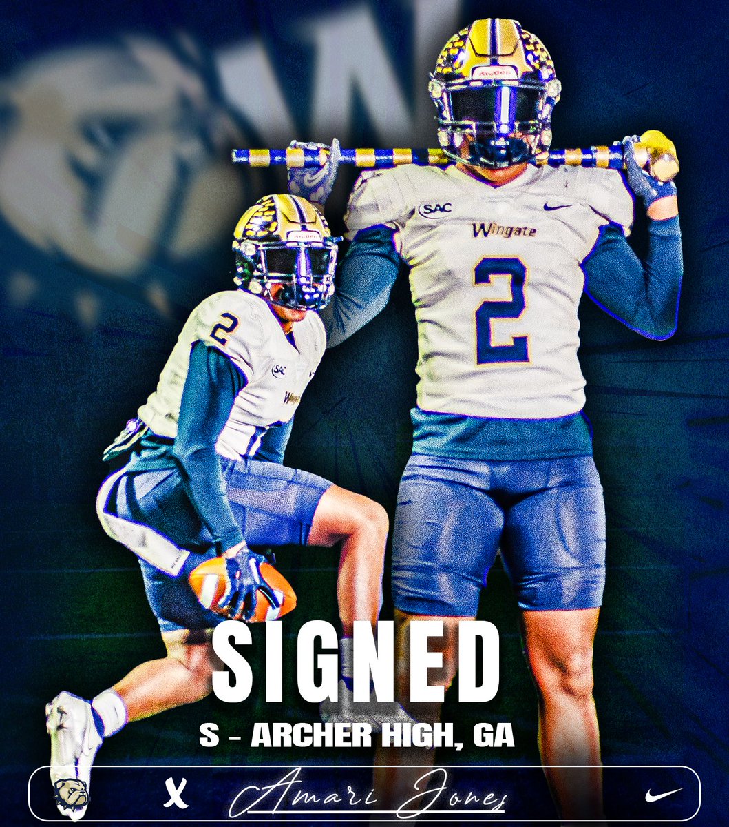 ✍🏽SIGNED Welcome to the Wingate family @amarijones_ #OneDog #NSD24