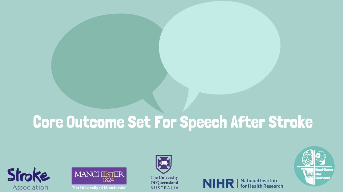 🗣️ Do you want to know more about #dysarthria recovery post-stroke and what outcomes we should measure?🧠 Click this link to our latest video about our COS-Speech study results! Watch now! youtube.com/watch?v=Zvlp14… #StrokeRecovery #StrokeAssociation #Research