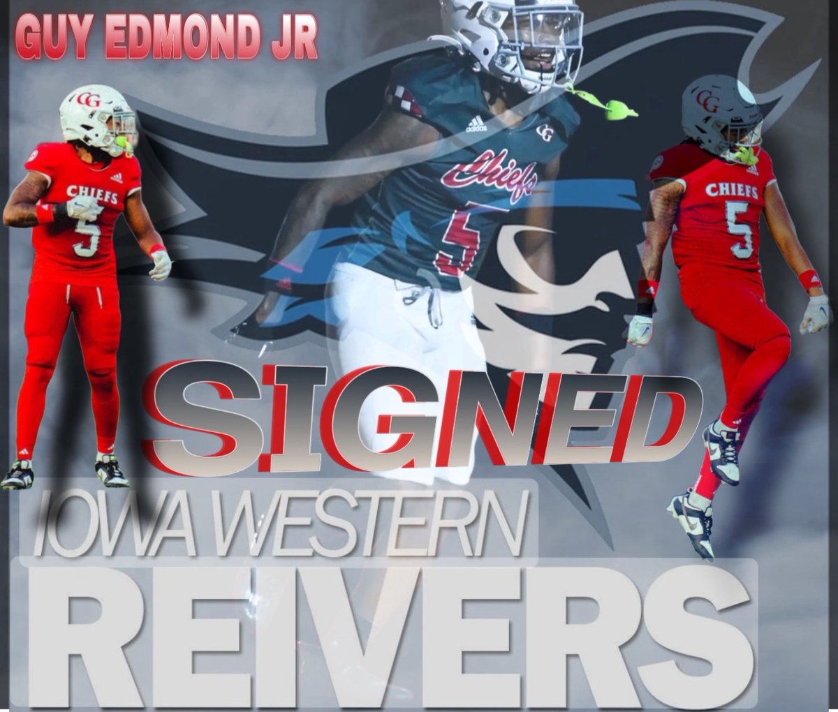 Guy Edmond Jr. (@guyedmondjr1) on Twitter photo Thanks to everyone who has been riding with me since DAY1... THANK YOU, <a href="/GuyEdmondSr1/">Guy Edmond Sr</a>, for never letting me stop pursuing what God has for me.. Thank you, <a href="/CoachStrohmeier/">Scott Strohmeier</a> <a href="/CoachEricFinney/">Eric Finney</a> <a href="/GoReivers/">Iowa Western Reivers</a> <a href="/Ck2Sports/">Coach Curley Kelly-CK2 Supreme Sports Recruiting</a> <a href="/Redskins32/">Matt DuBuc</a> <a href="/5manfree/">David Montiel</a> <a href="/JerryRecruiting/">Rising Stars</a> <a href="/larryblustein/">Blustein Recruiting</a> <a href="/EraPrep/">New Era Prep</a> Thanks to everyone who has been riding with me since DAY1... THANK YOU, <a href="/GuyEdmondSr1/">Guy Edmond Sr</a>, for never letting me stop pursuing what God has for me.. Thank you, <a href="/CoachStrohmeier/">Scott Strohmeier</a> <a href="/CoachEricFinney/">Eric Finney</a> <a href="/GoReivers/">Iowa Western Reivers</a> <a href="/Ck2Sports/">Coach Curley Kelly-CK2 Supreme Sports Recruiting</a> <a href="/Redskins32/">Matt DuBuc</a> <a href="/5manfree/">David Montiel</a> <a href="/JerryRecruiting/">Rising Stars</a> <a href="/larryblustein/">Blustein Recruiting</a> <a href="/EraPrep/">New Era Prep</a>