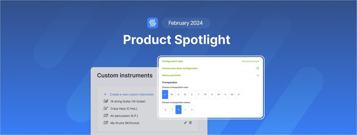 Flat Spotlight, February 2024: Customizing your instruments! Learn all about our instrument features, simplify your composition process, and learn how to tailor your instruments to find a unique style. 🔗 buff.ly/4bo0MQt