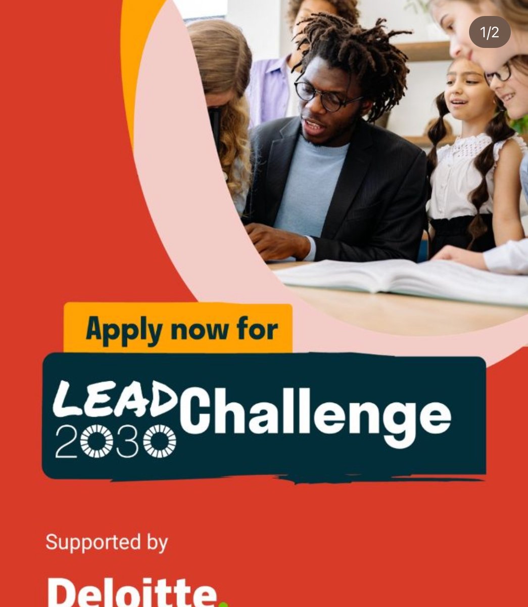 opportunitiesfy's tweet photo. 🌍 Passionate about transforming education? 🌟 Apply for the #SDG4 Lead2030 Challenge, supported by Deloitte, and stand a chance to attend the fully-funded
@OneYoungWorld
Summit in Montréal 2024! 🇨🇦
Apply now: https://t.co/XaKP4y90xZ
#Education #Lead2030 #Youth #Leadership https://t.co/SlYoXbtQX6